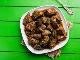 Beef Kolija Bhuna (Half )